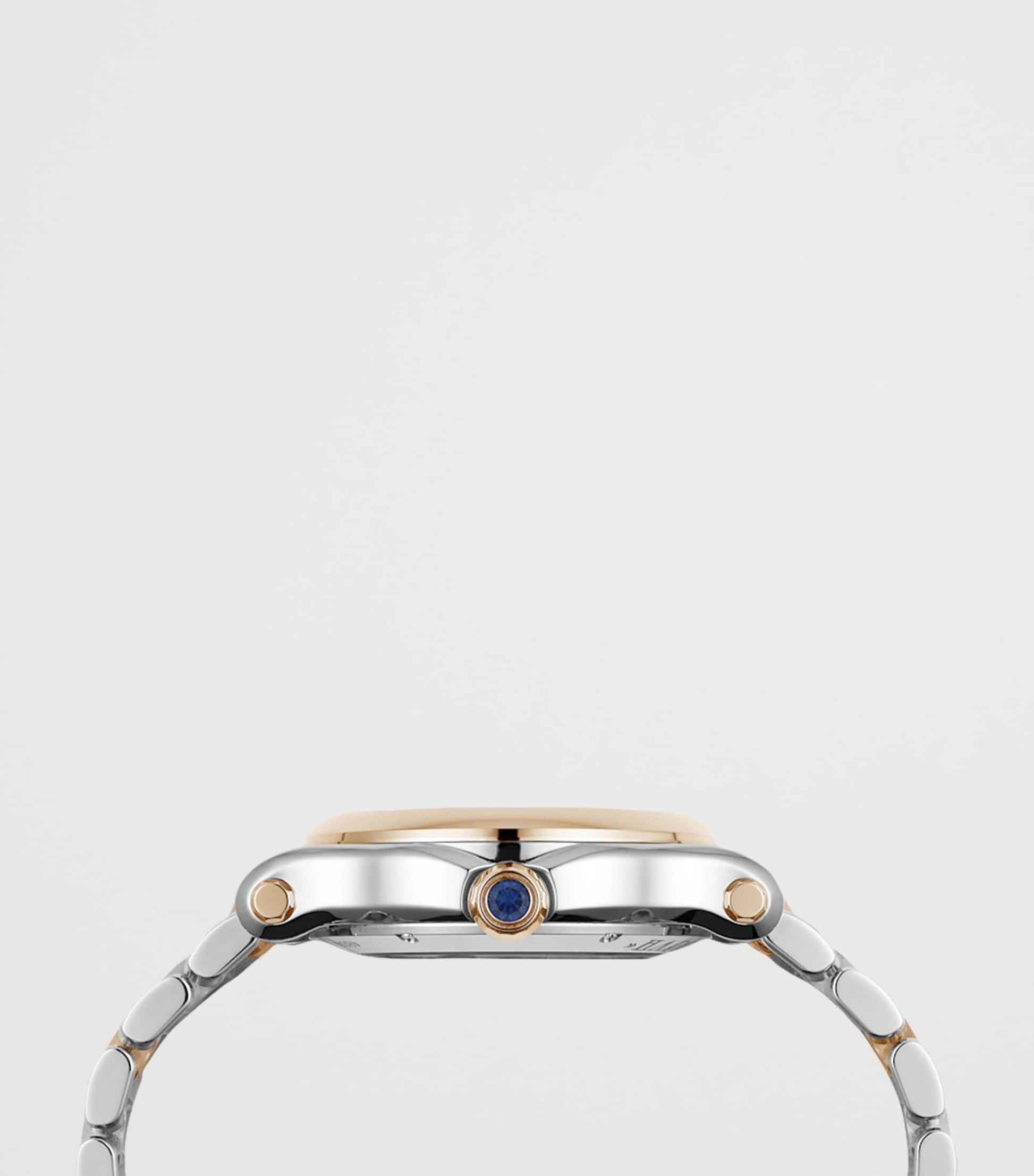 Stainless Steel, Rose Gold and Diamond Happy Sport Watch 36mm