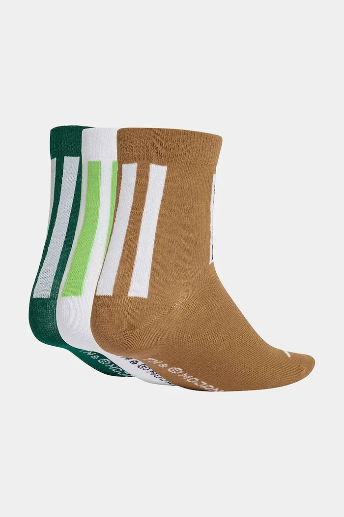 Pamuklu çocuk çorapları adidas Performance MINECRAFT (3 çift)