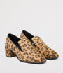 Eliot 45 Leopard Print Leather Heeled Loafers