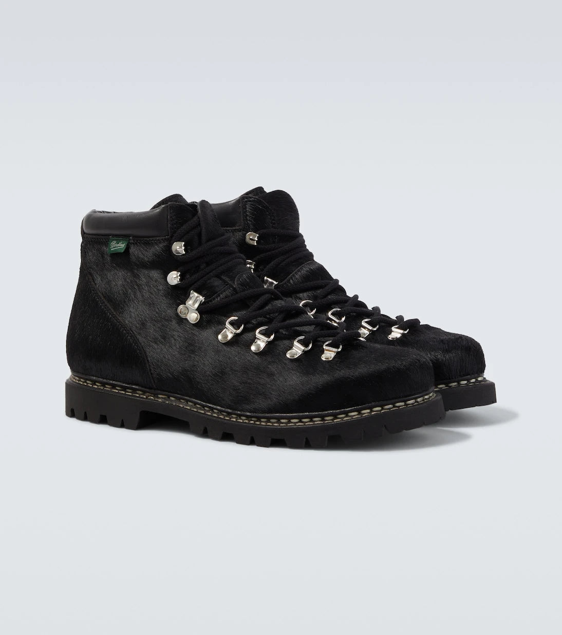 Junya Watanabe - Paraboot calf hair lace-up boots
