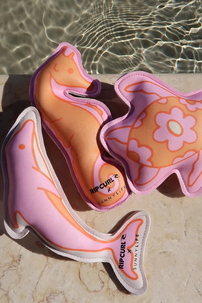 SunnyLife Ocean Magic Pink x Rip Curl Çocuk Yüzme Oyuncak Seti (3 Parça)