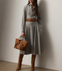Wool Belted Safford Midi Dress