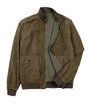 Valstar Brown Suede Reversible Valstarino Bomber Jacket
