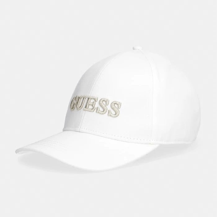 Памучна шапка с козирка Guess