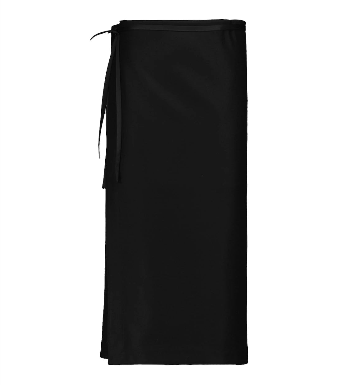 Jil Sander - Belted wool midi skirt
