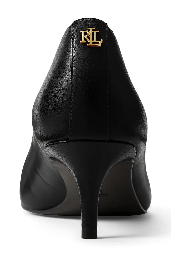 Кожени обувки с тънък ток Lauren Ralph Lauren Adrienne