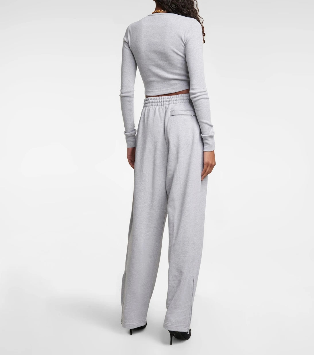 Wardrobe.NYC - x Hailey Bieber wide-leg cotton sweatpants