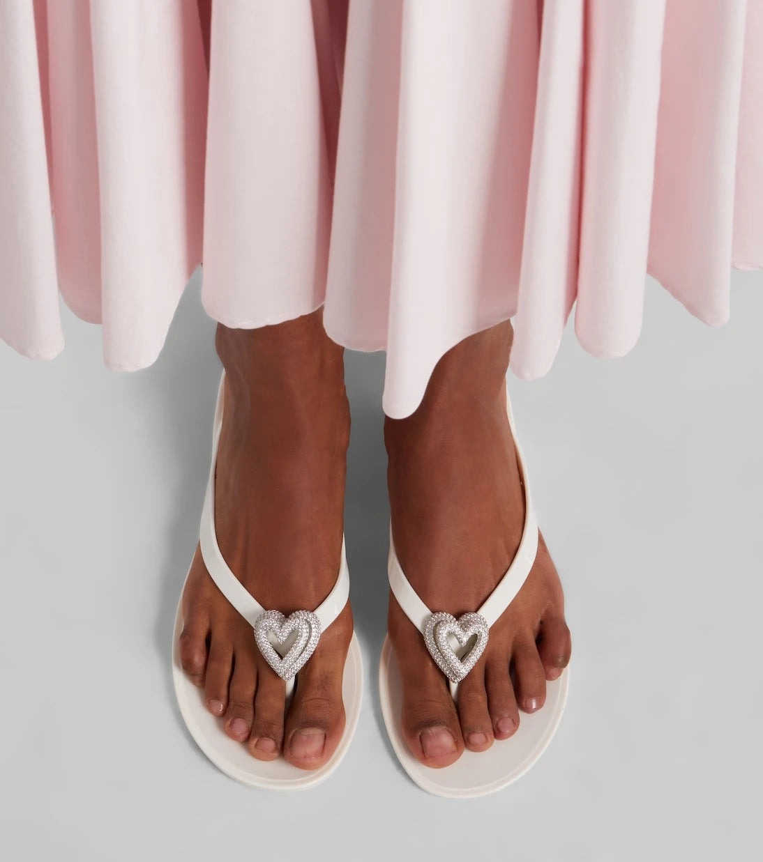 Mach & Mach - Riviera embellished thong sandals