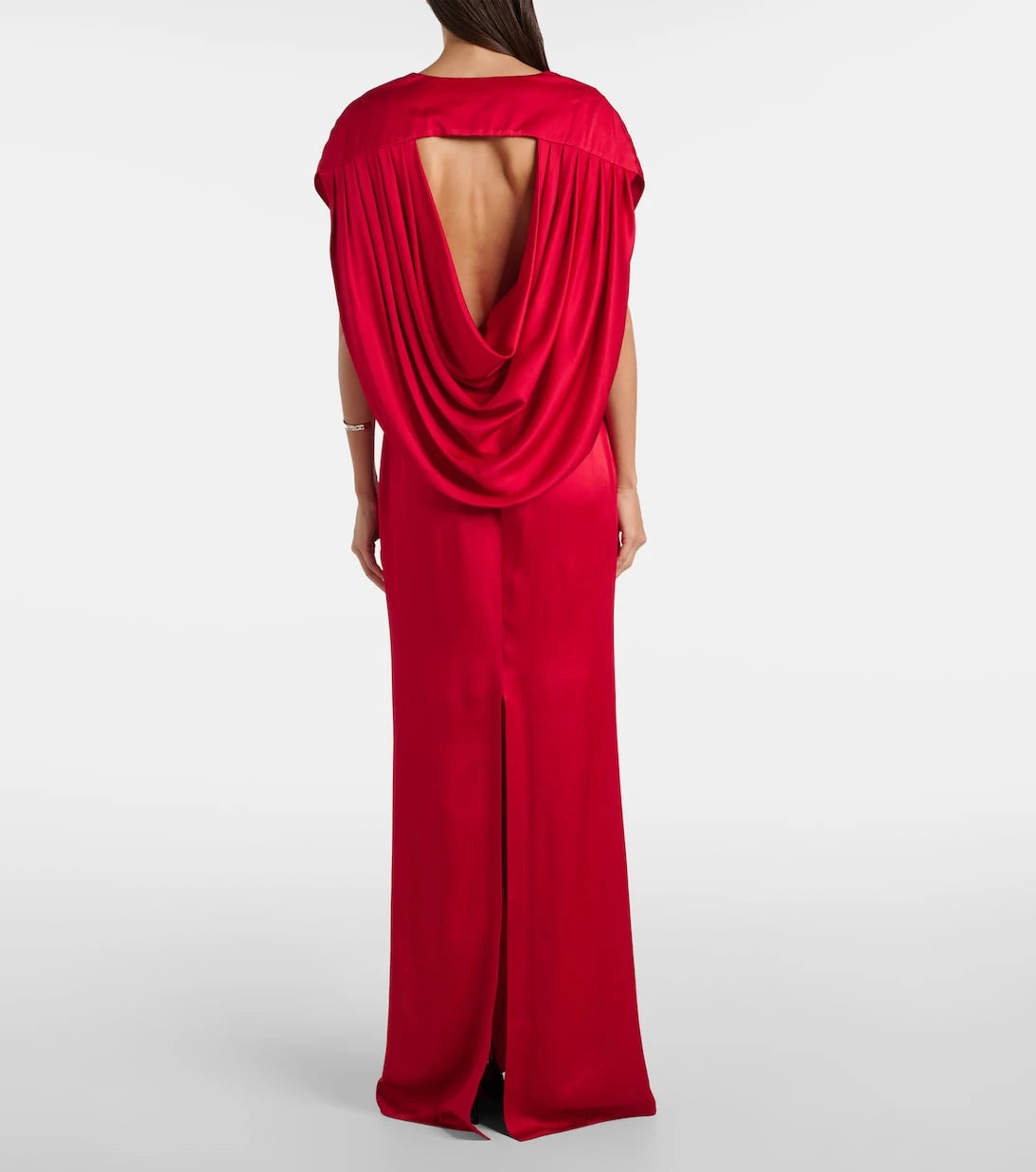 Stella McCartney - Draped satin gown