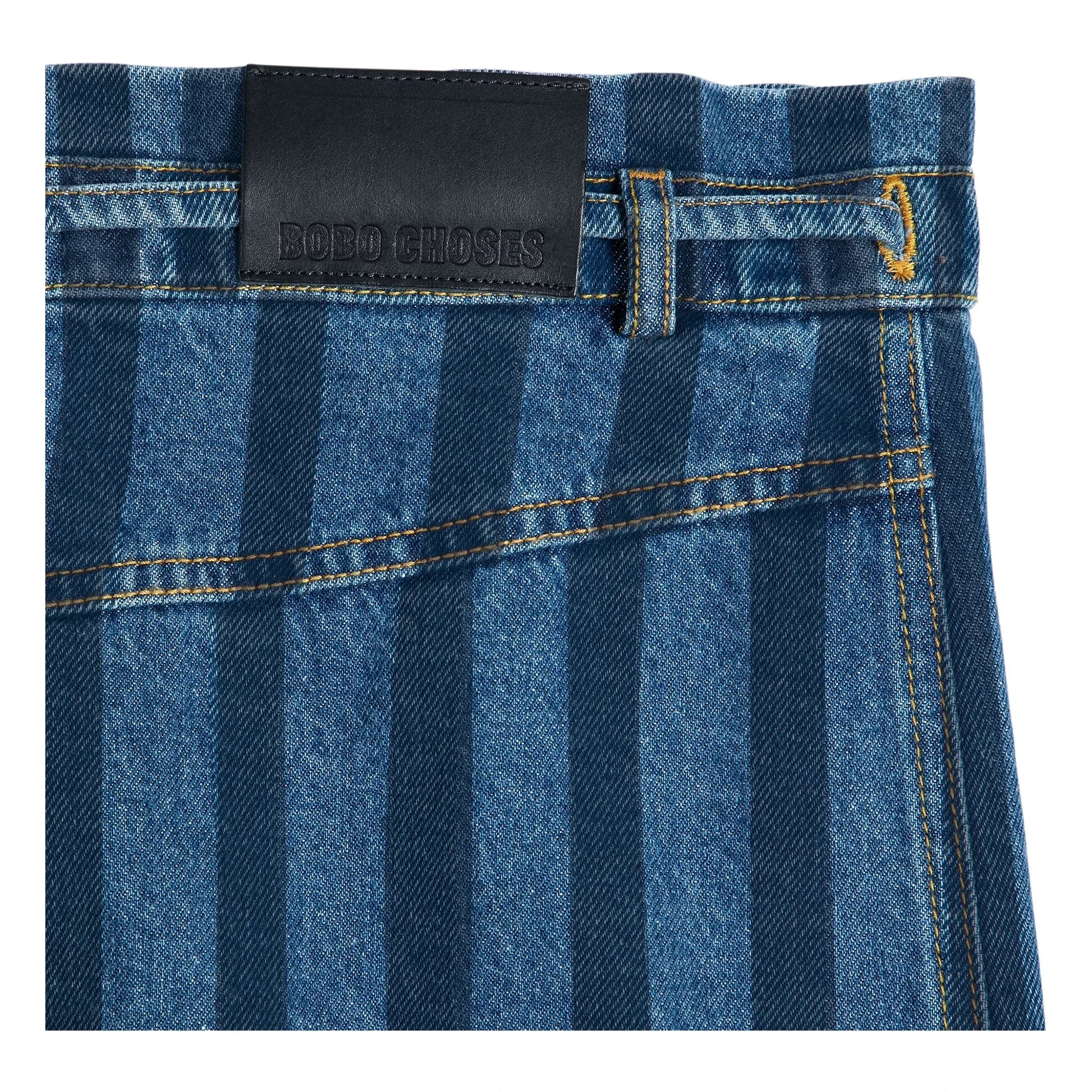 Bobo Choses - Denim organic cotton skirt | Blue