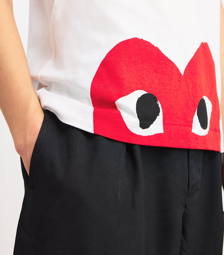 Comme Des Garçons Play Heart Logo T-Shirt