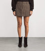 PAIGE Houndstooth Bobbi Mini Skirt