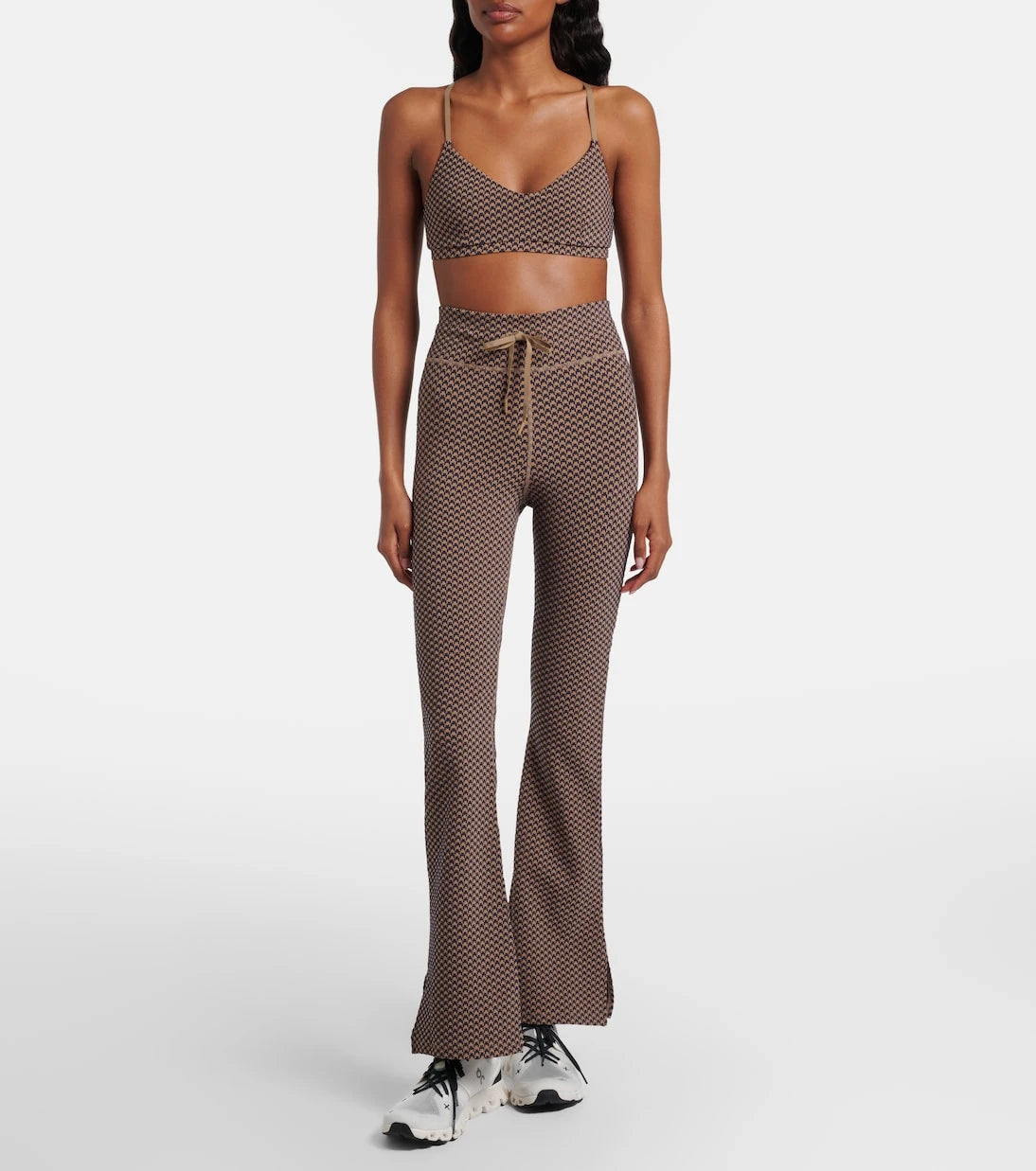 The Upside - Zoe houndstooth sports bra