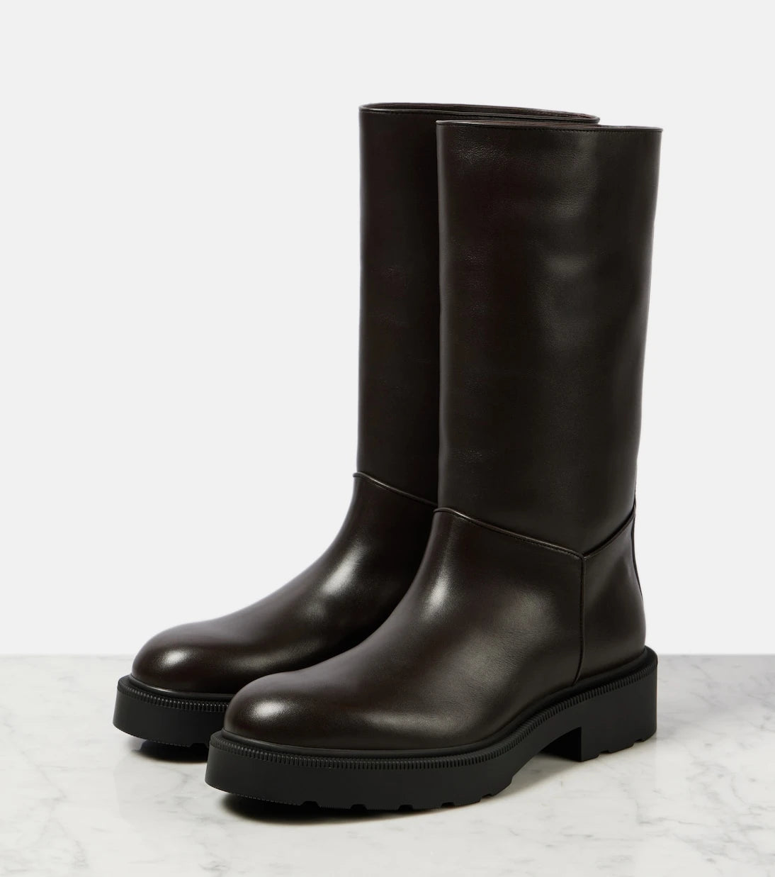 The Row - Nobilis leather boots