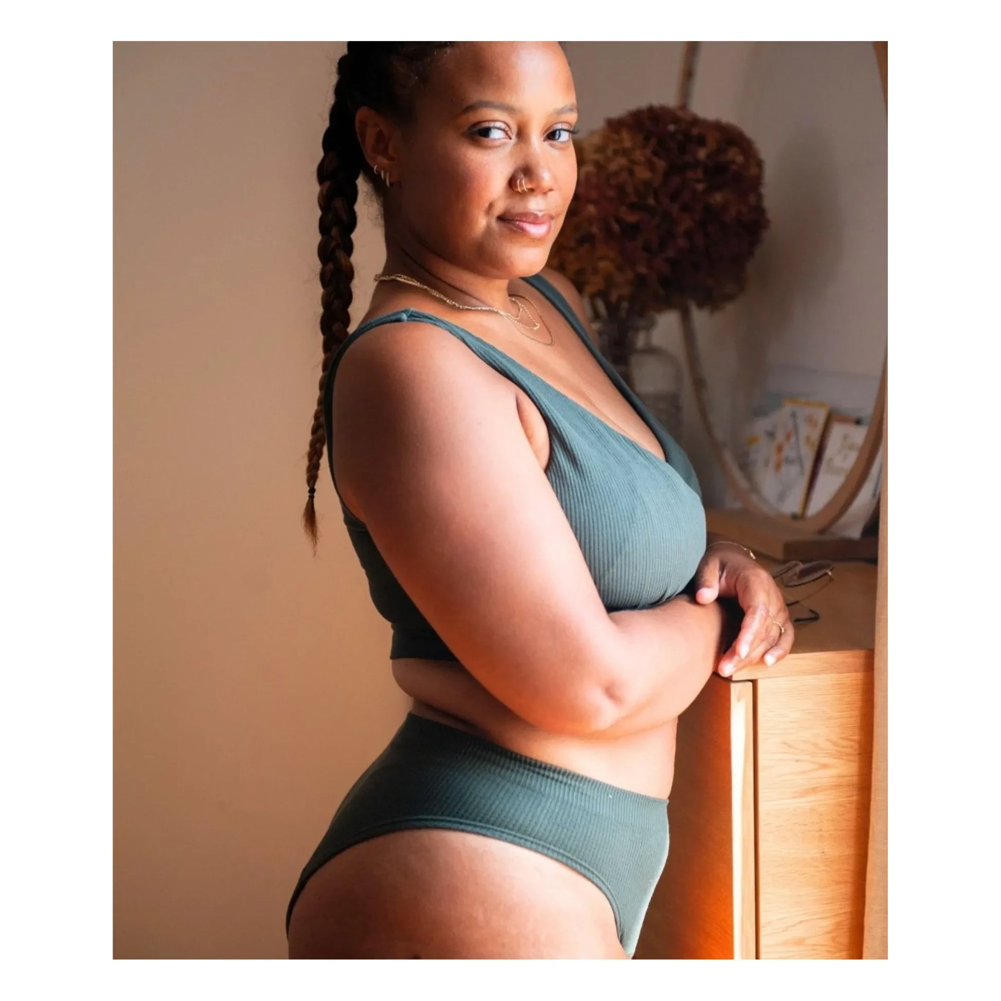 Mama Hangs - Everyday Classic Panties | Olive