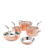 Silver-Plated Copper 5-Piece Chef Set
