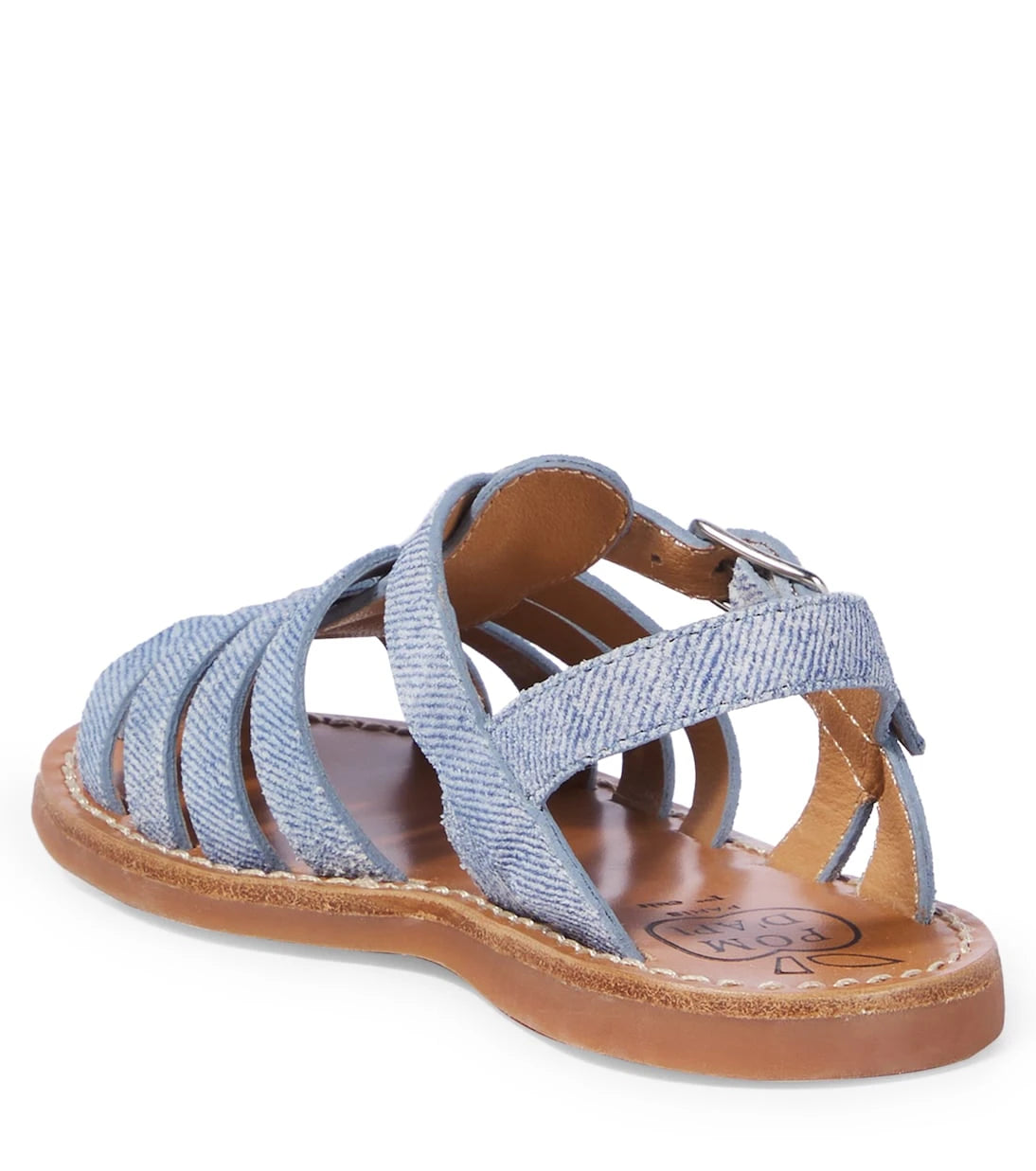 Pom d'Api - Plage-Stitch Dad leather sandals