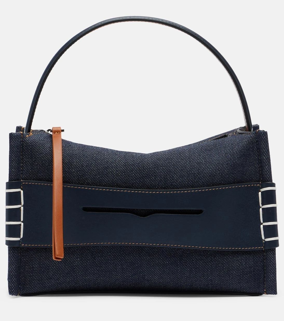 JW Anderson - Loafer Small denim shoulder bag