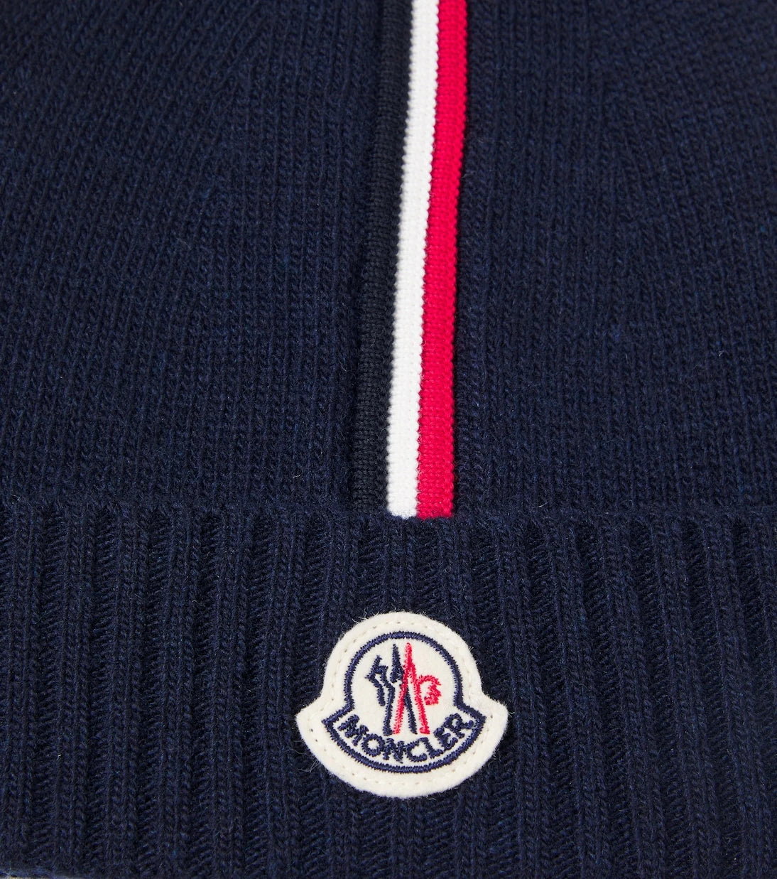 Moncler Enfant - Logo wool beanie