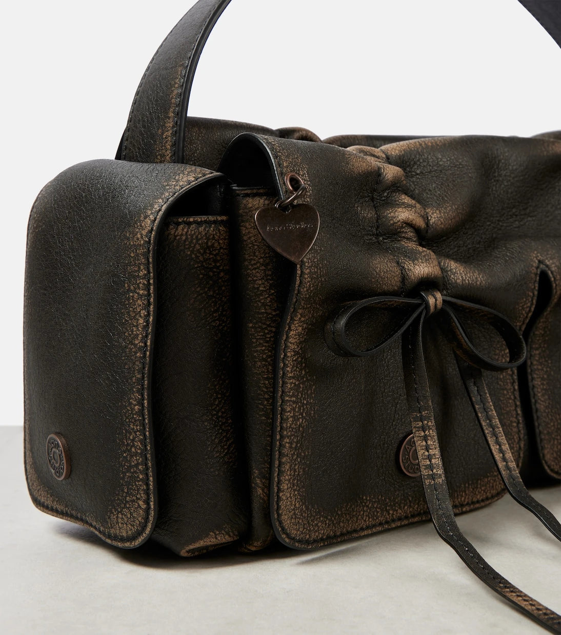 Acne Studios - Multipocket leather shoulder bag