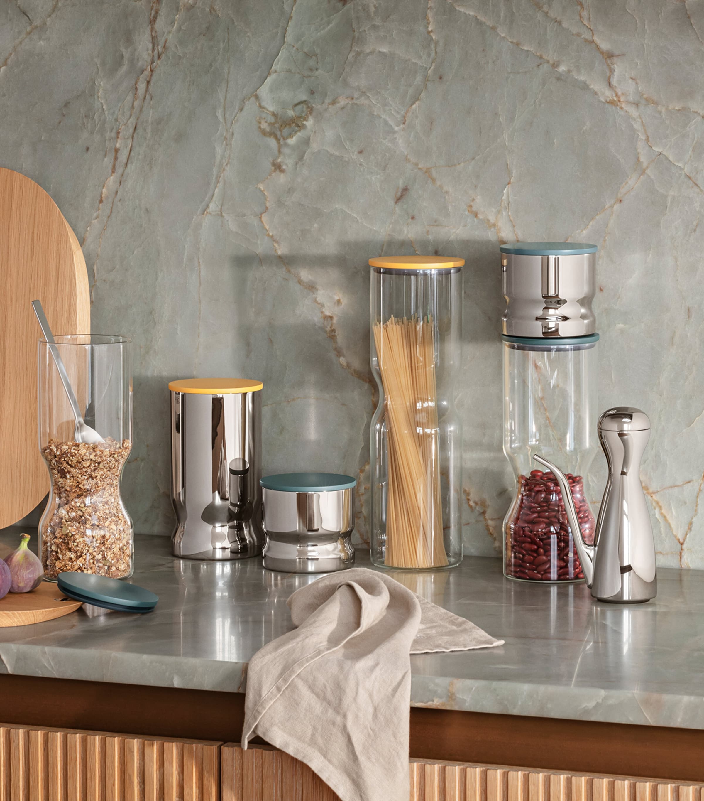 Extra Large Glass Alfredo Canister