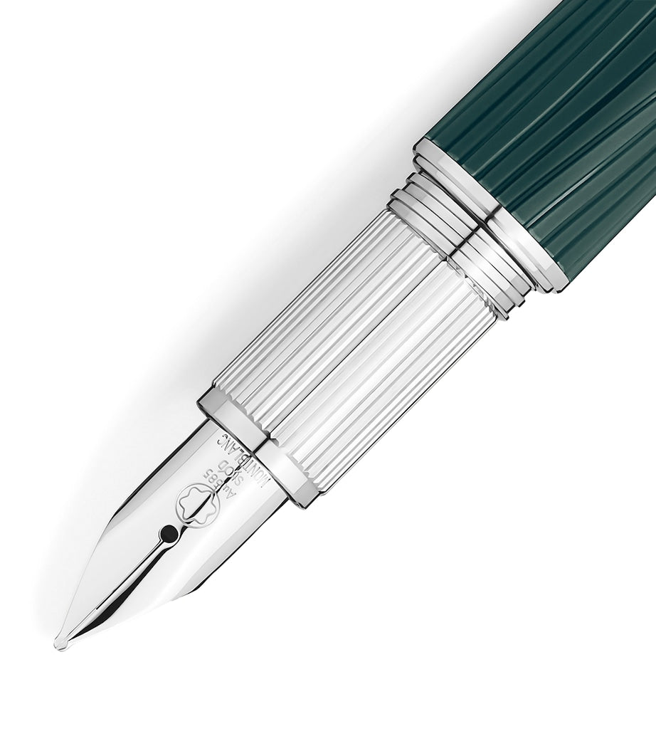 Platinum-Coated StarWalker PolarGreen Fountain Pen