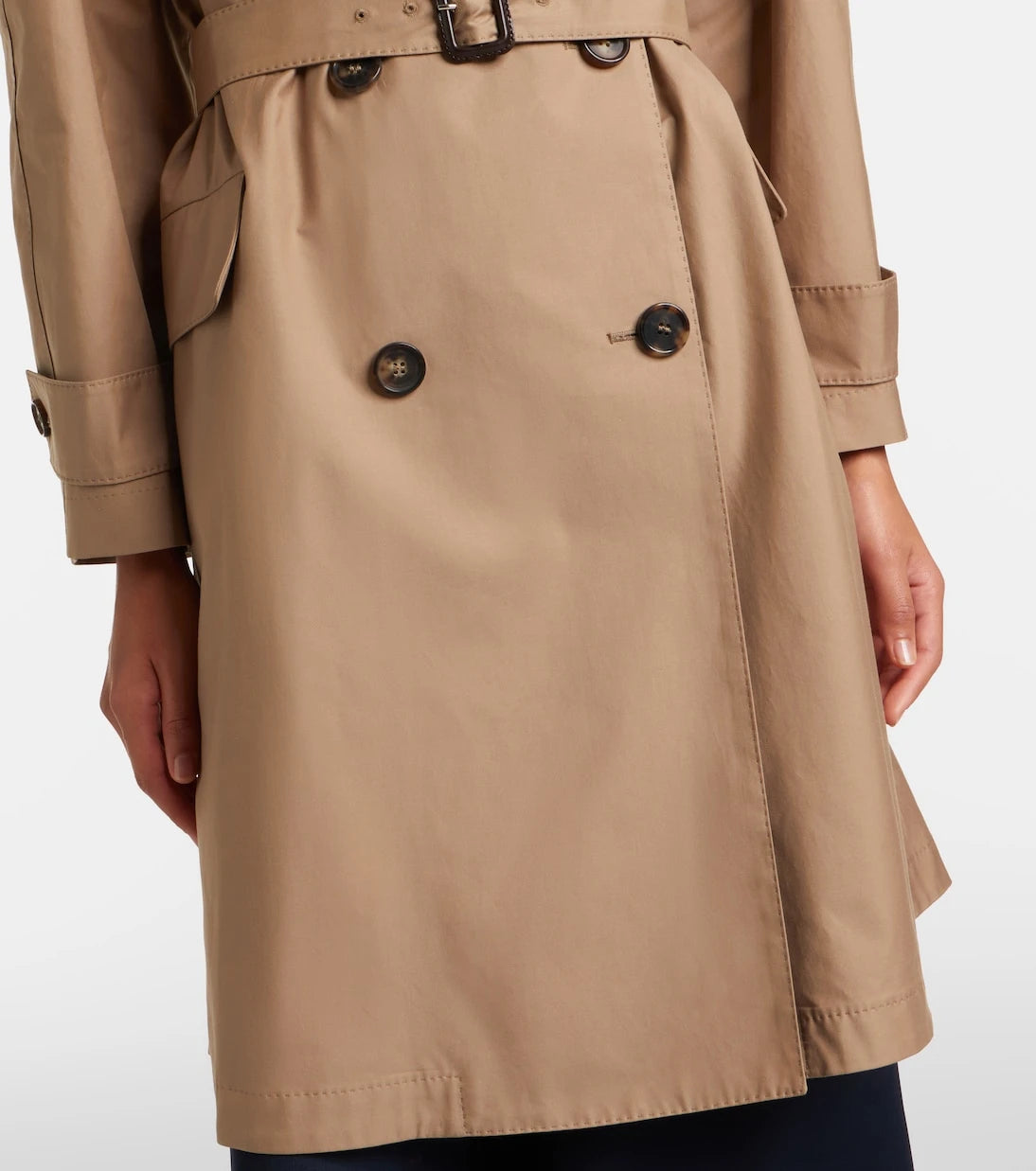 Max Mara - Alessio cotton-blend gabardine trench coat