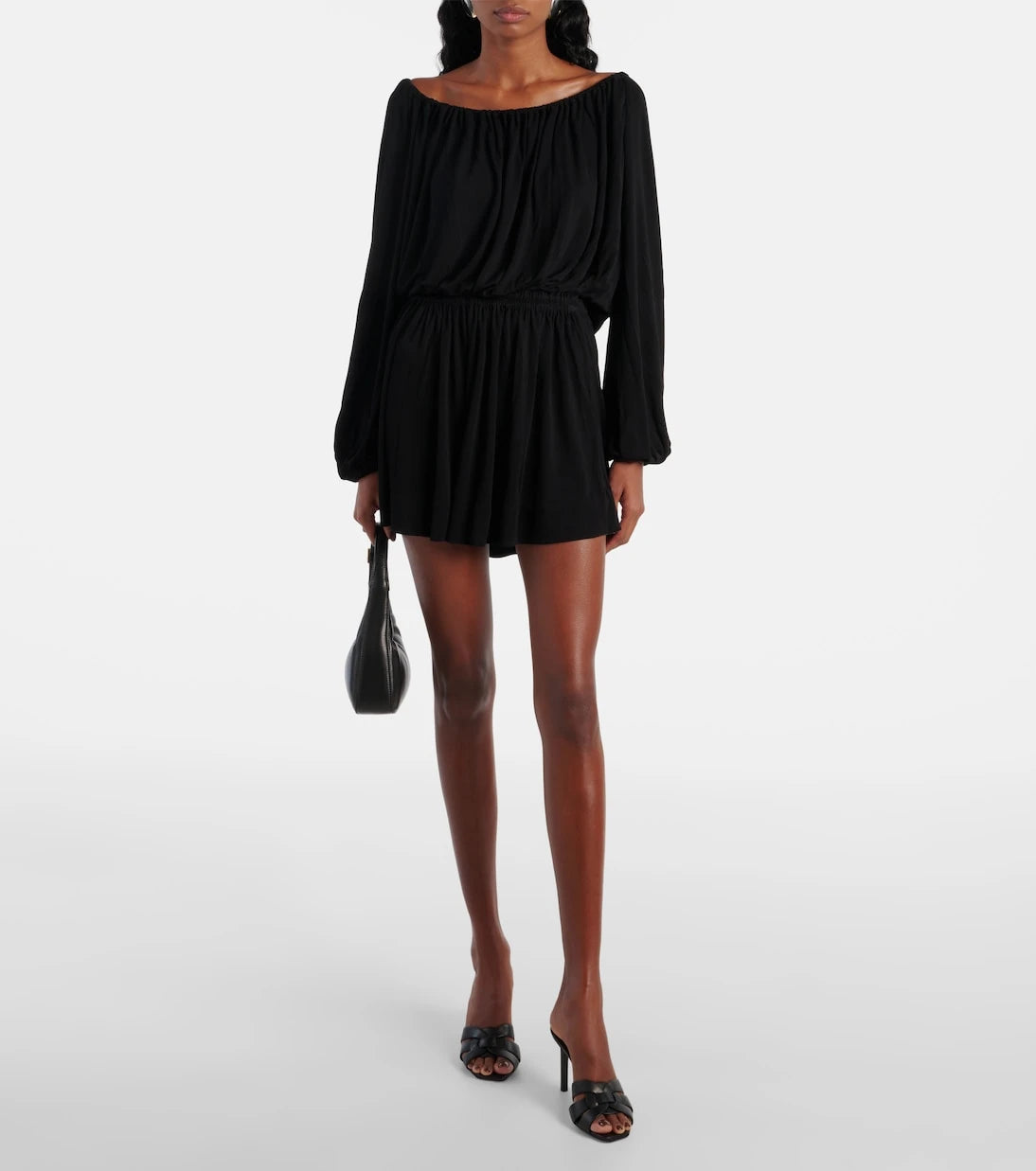 Saint Laurent - Tribute 85 leather sandals