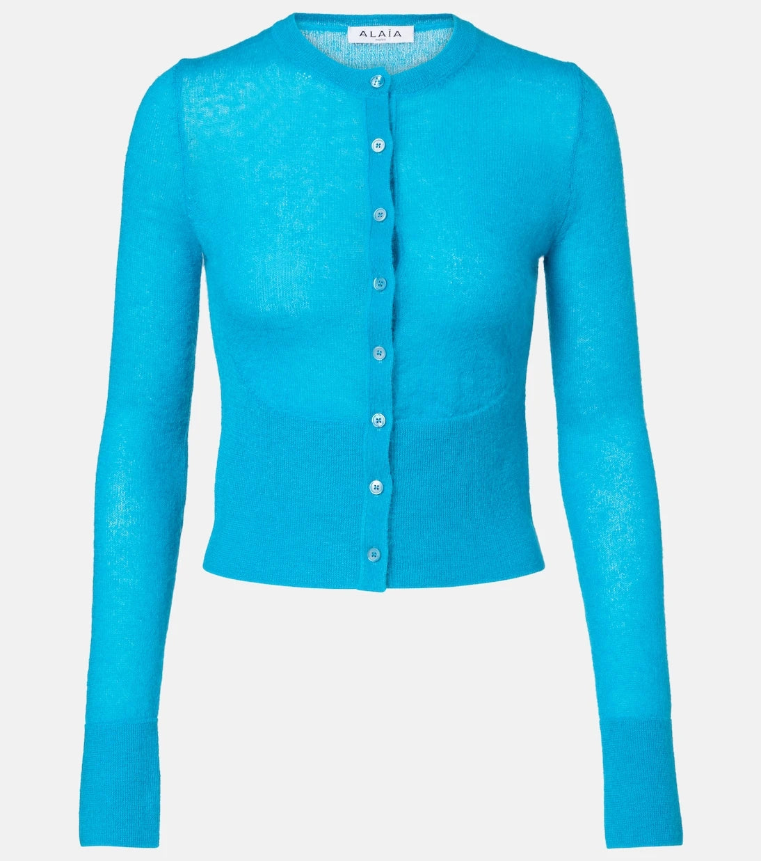 Alaïa - Mohair and wool-blend cardigan