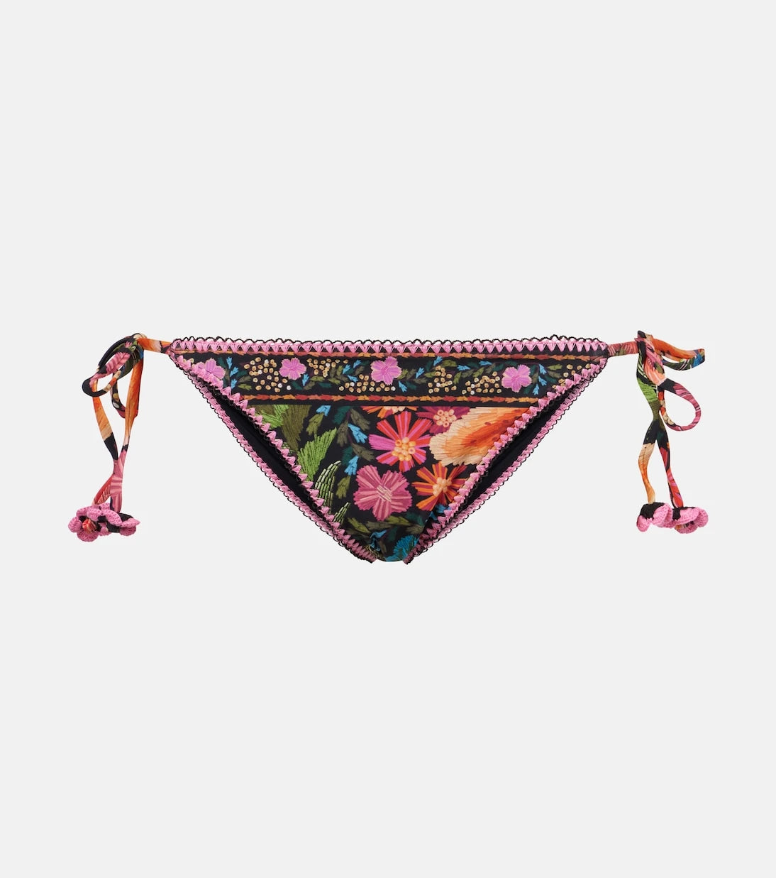 Farm Rio - سروال بكيني Stitched Garden Tapestry