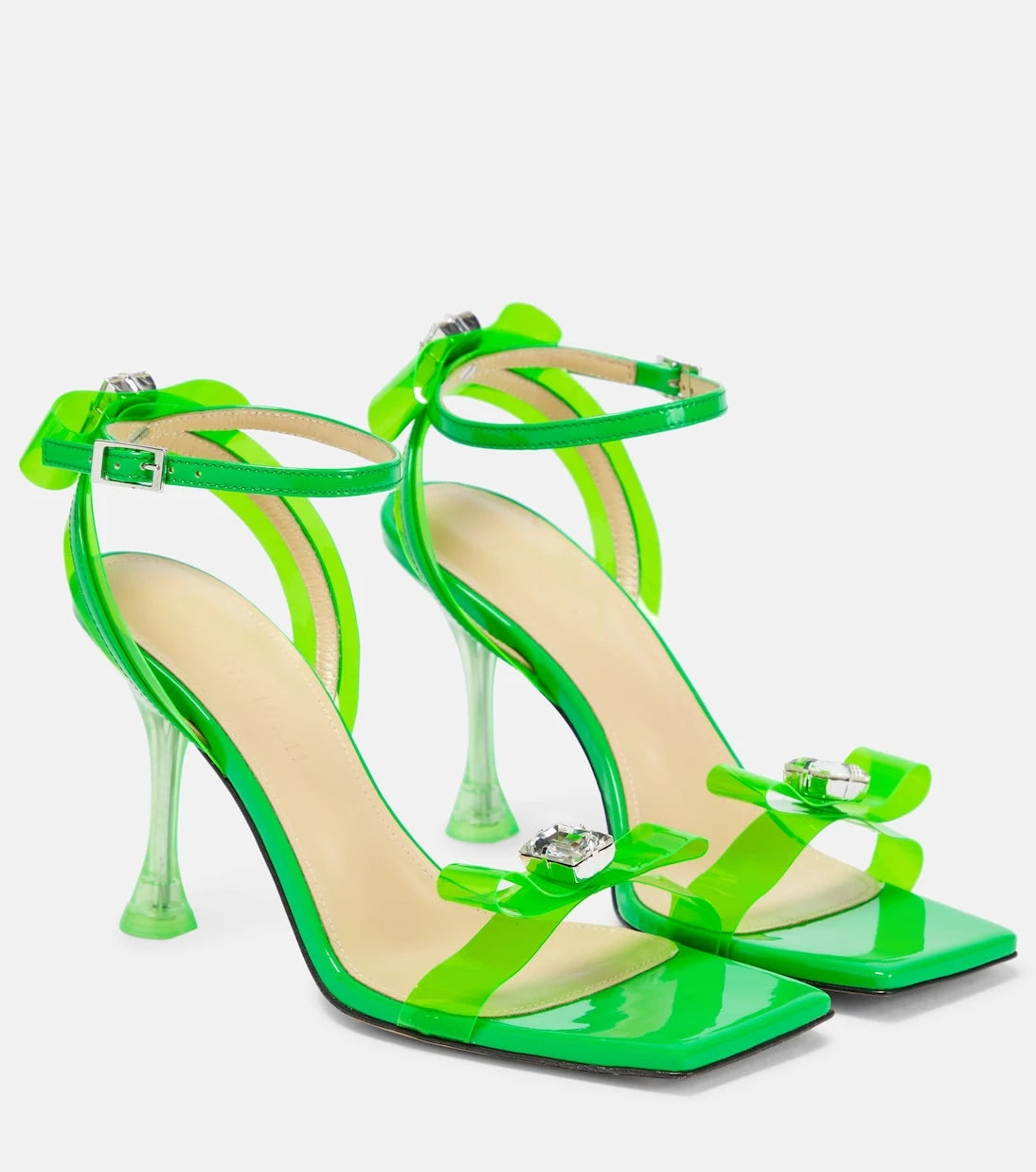 Mach & Mach - Bow-embellished sandals
