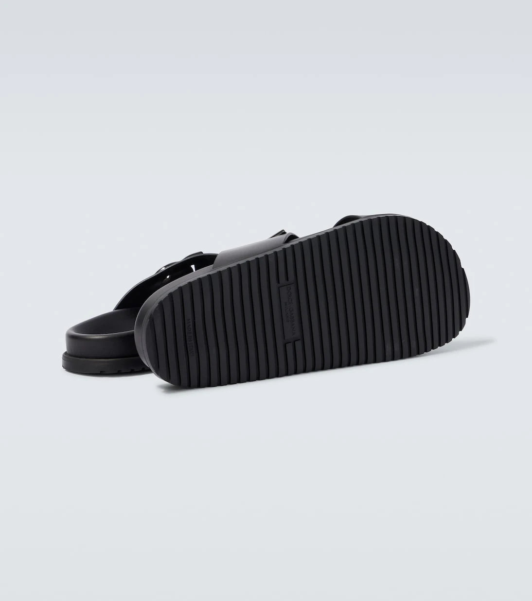 Dolce&Gabbana - Leather slides