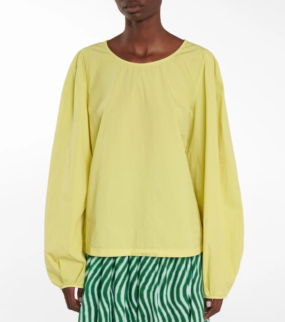 Dries Van Noten - Cotton poplin-blend top