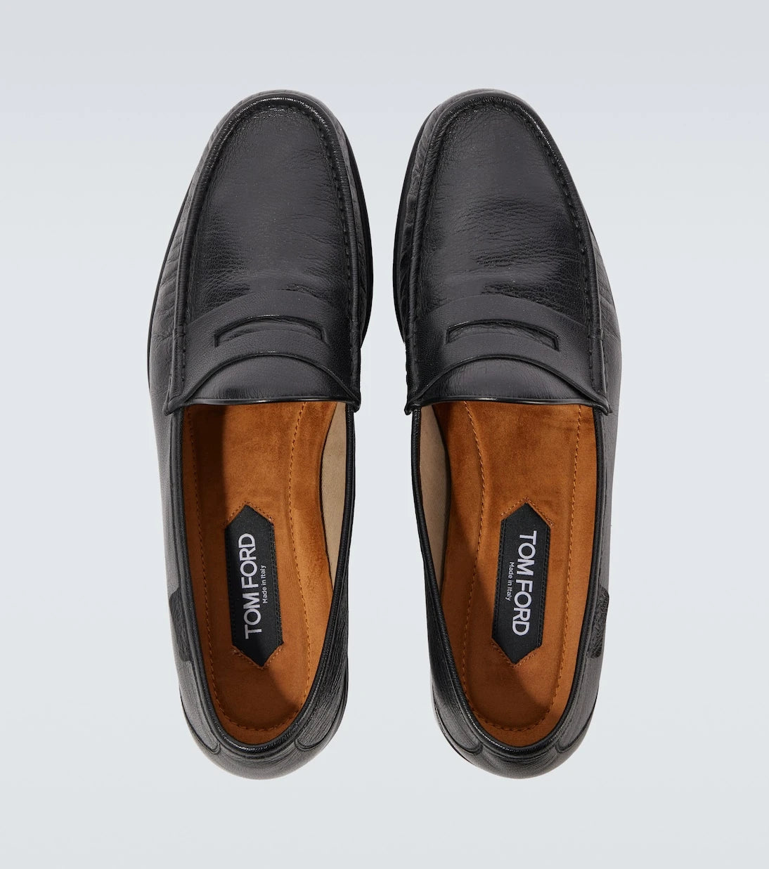 Tom Ford - York leather penny loafers
