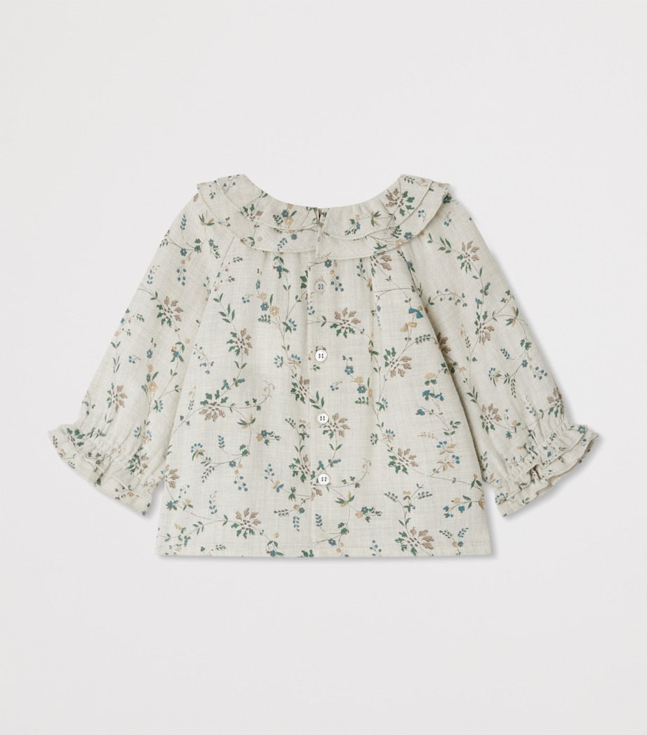Cotton-Blend Dolci Blouse (6-18 Months)