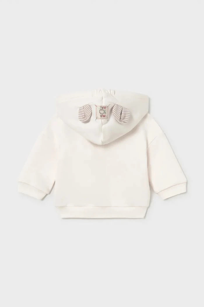 Mayoral Newborn Kapüşonlu Pamuklu Bebek Sweatshirt