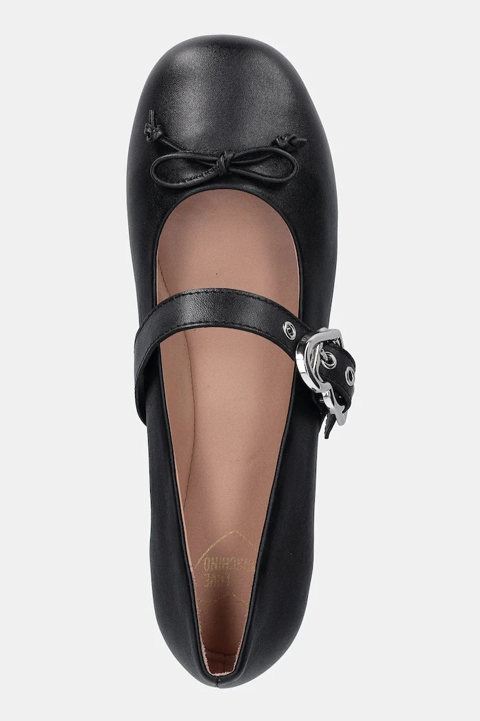 Кожени балеринки Love Moschino