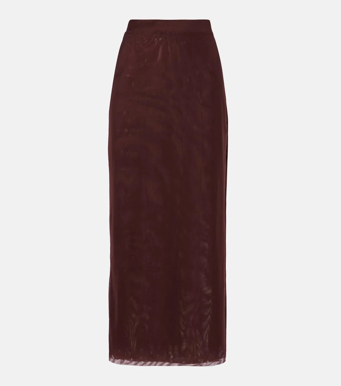 SIR - High-rise jersey midi skirt