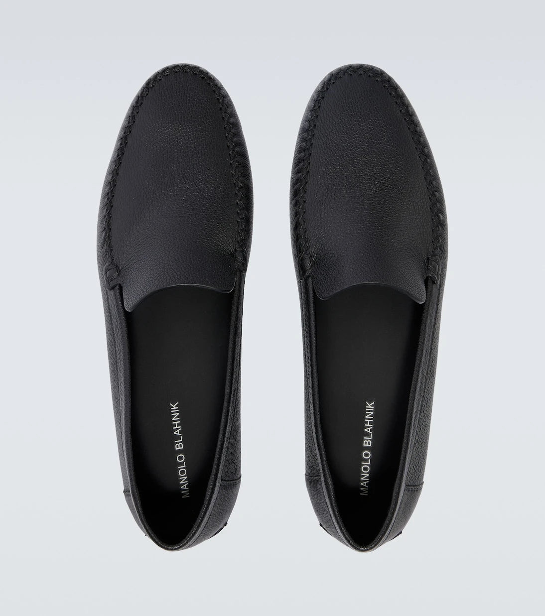 Manolo Blahnik - Leather loafers