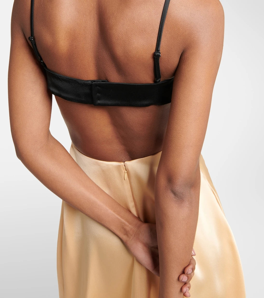 Stella McCartney - Embroidered cutout gown