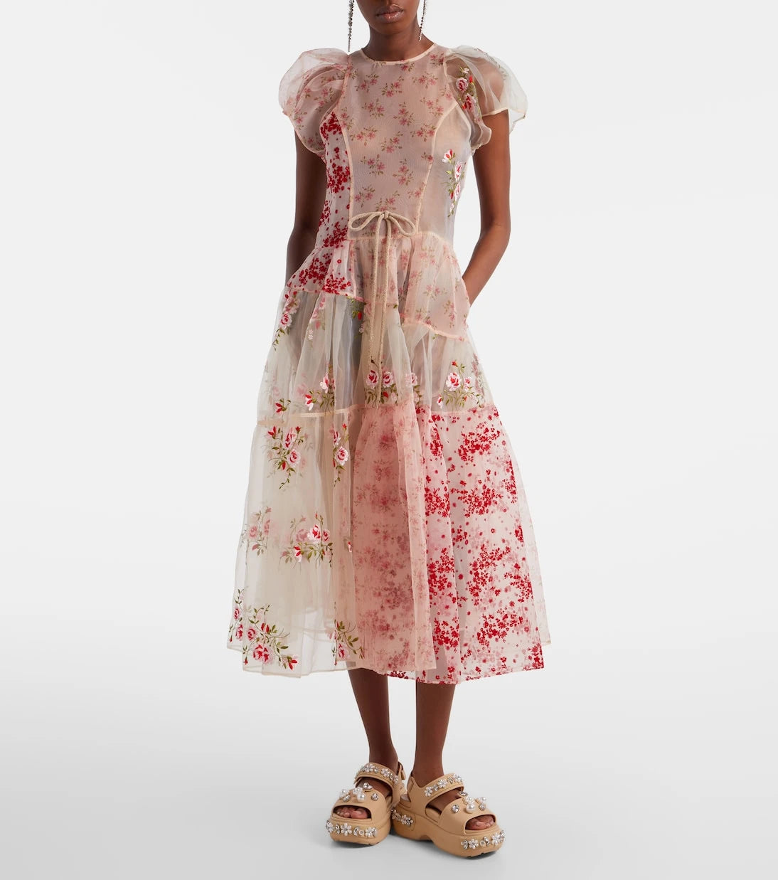 Simone Rocha - x Crocs embellished platform sandals