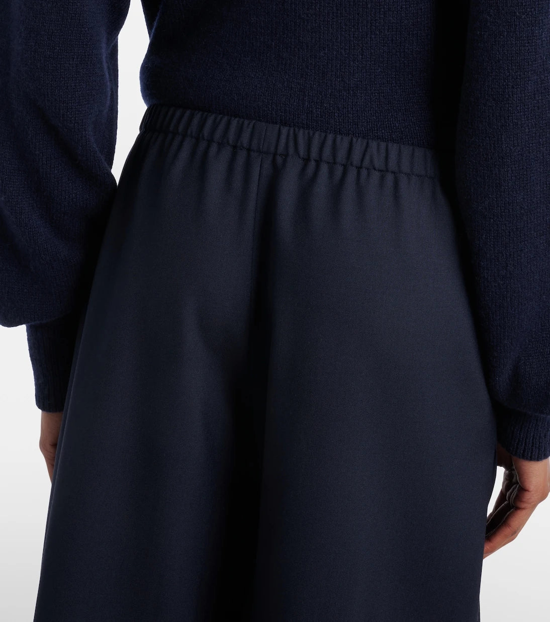 Khaite - Roma virgin wool wide-leg pants