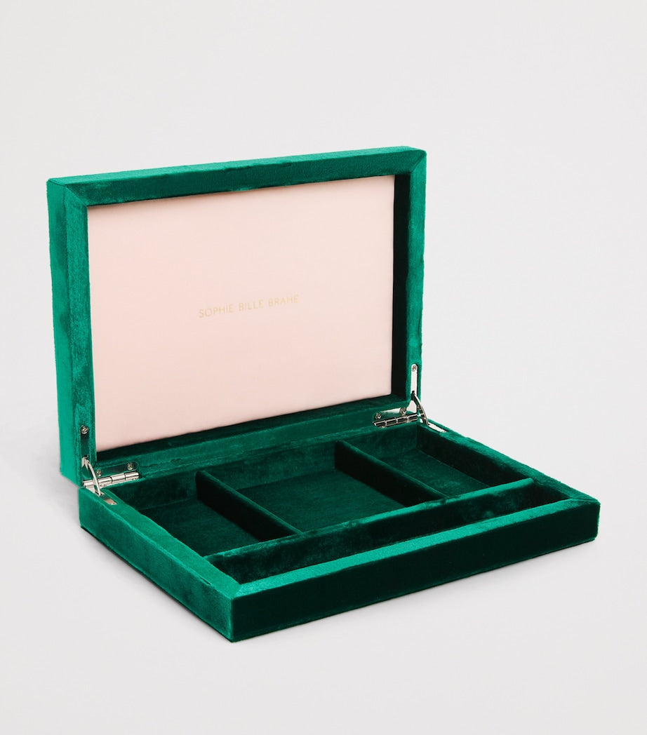 Sophie Bille Brahe Silk Velvet Tresor Jewellery Box