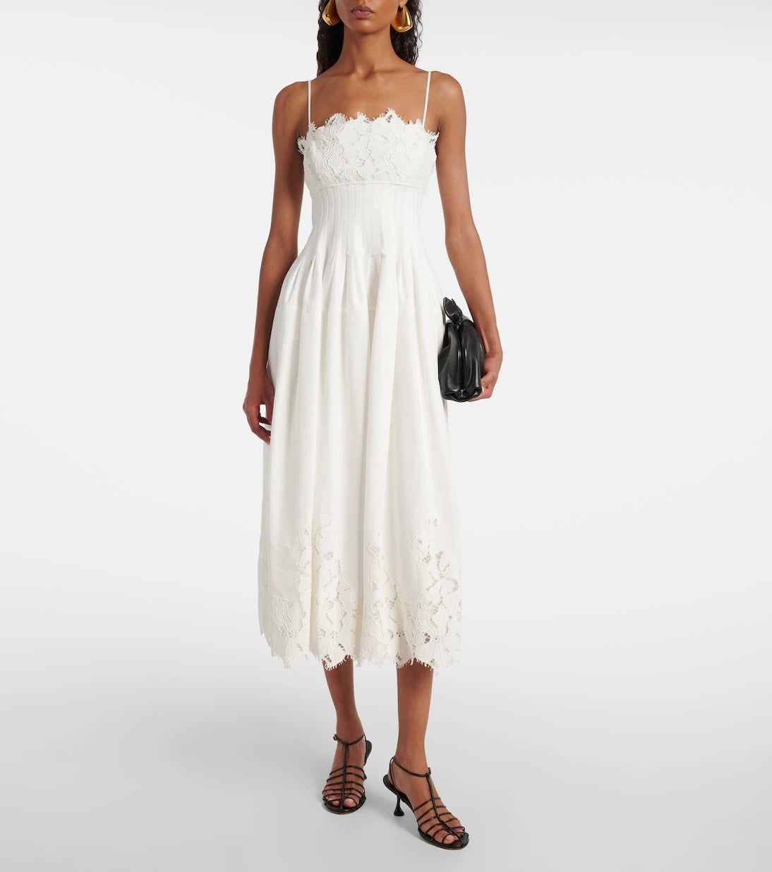 Simkhai - Lilianna cotton-blend midi dress