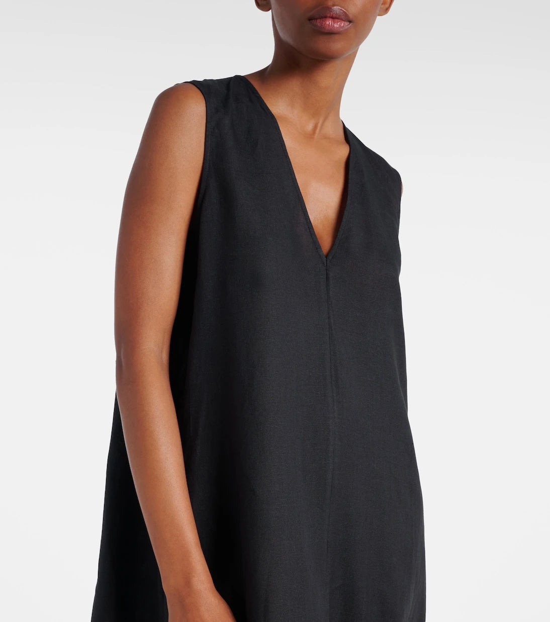 Asceno - Nisha linen midi dress