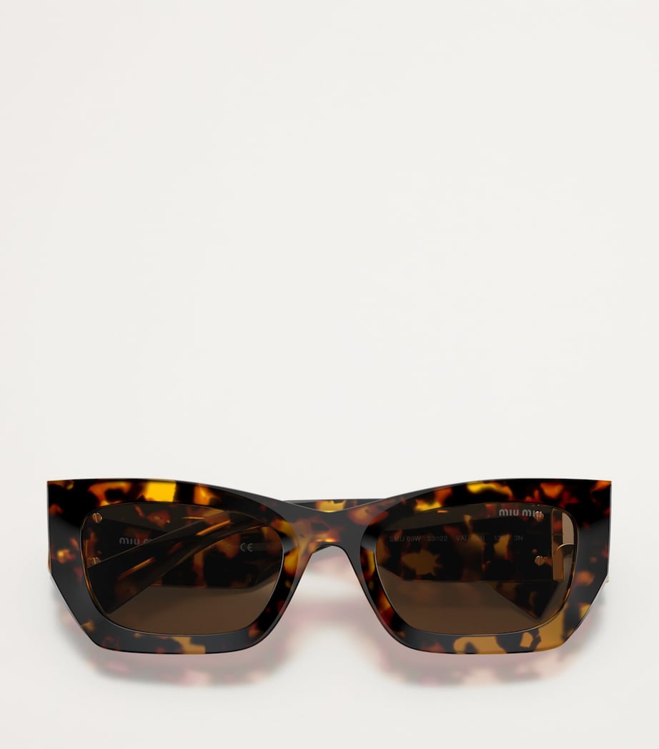 Brown Acetate 0MU 09WS Sunglasses
