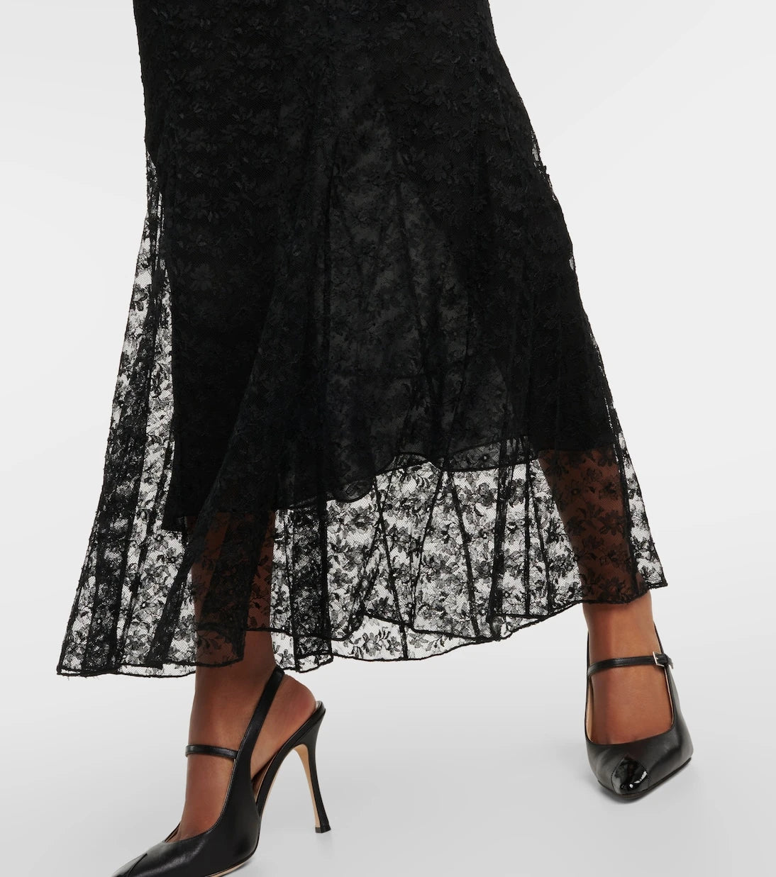 Alessandra Rich - Bow-detail lace gown