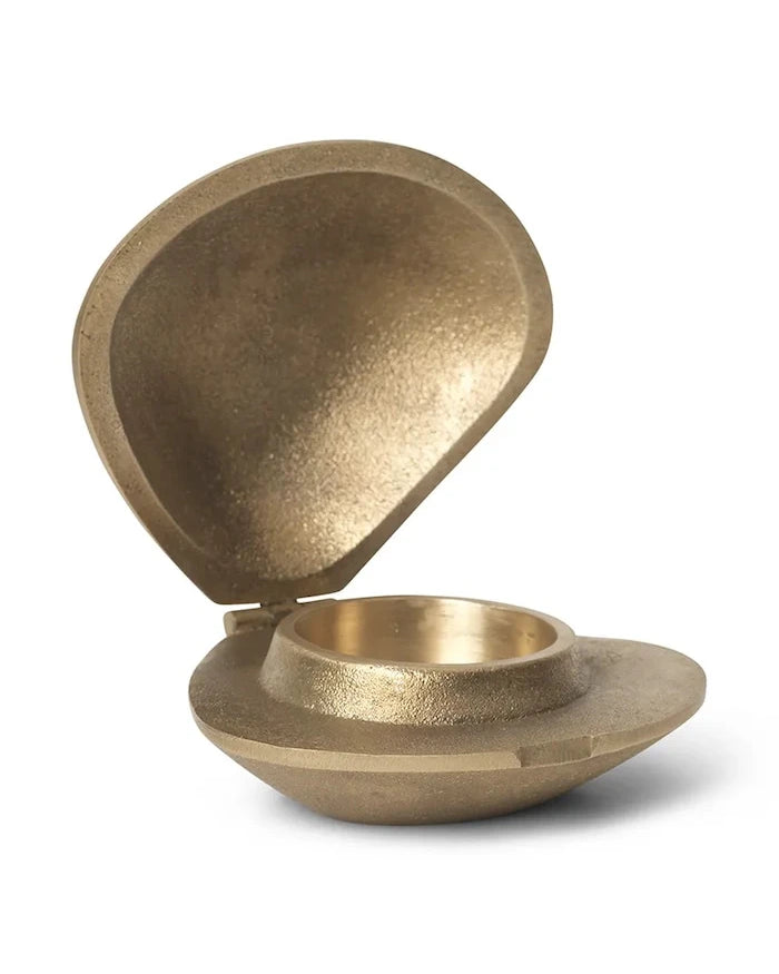 ferm LIVING Clam Dekoratif Mumluk