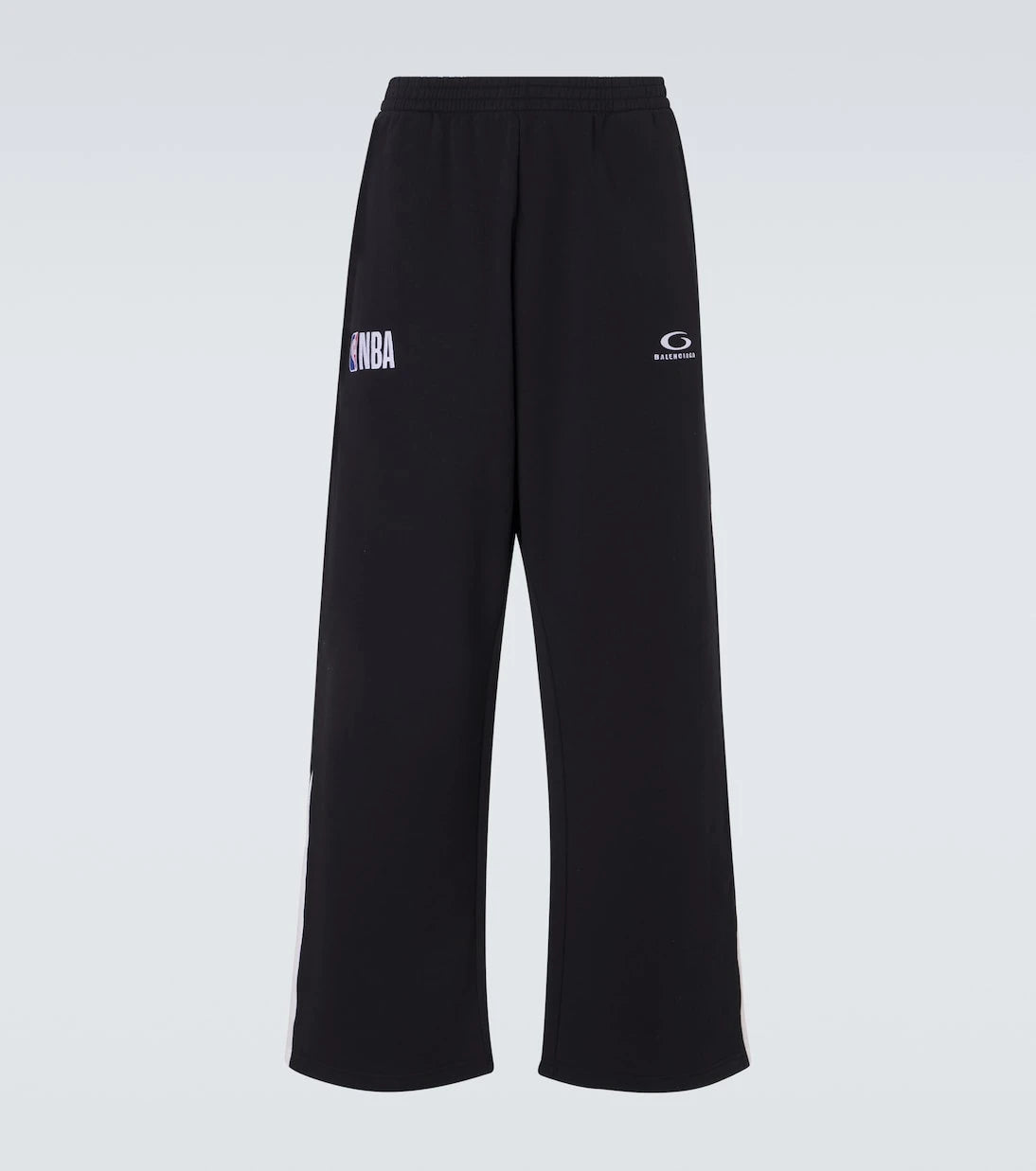 Balenciaga - x NBA logo cotton fleece sweatpants