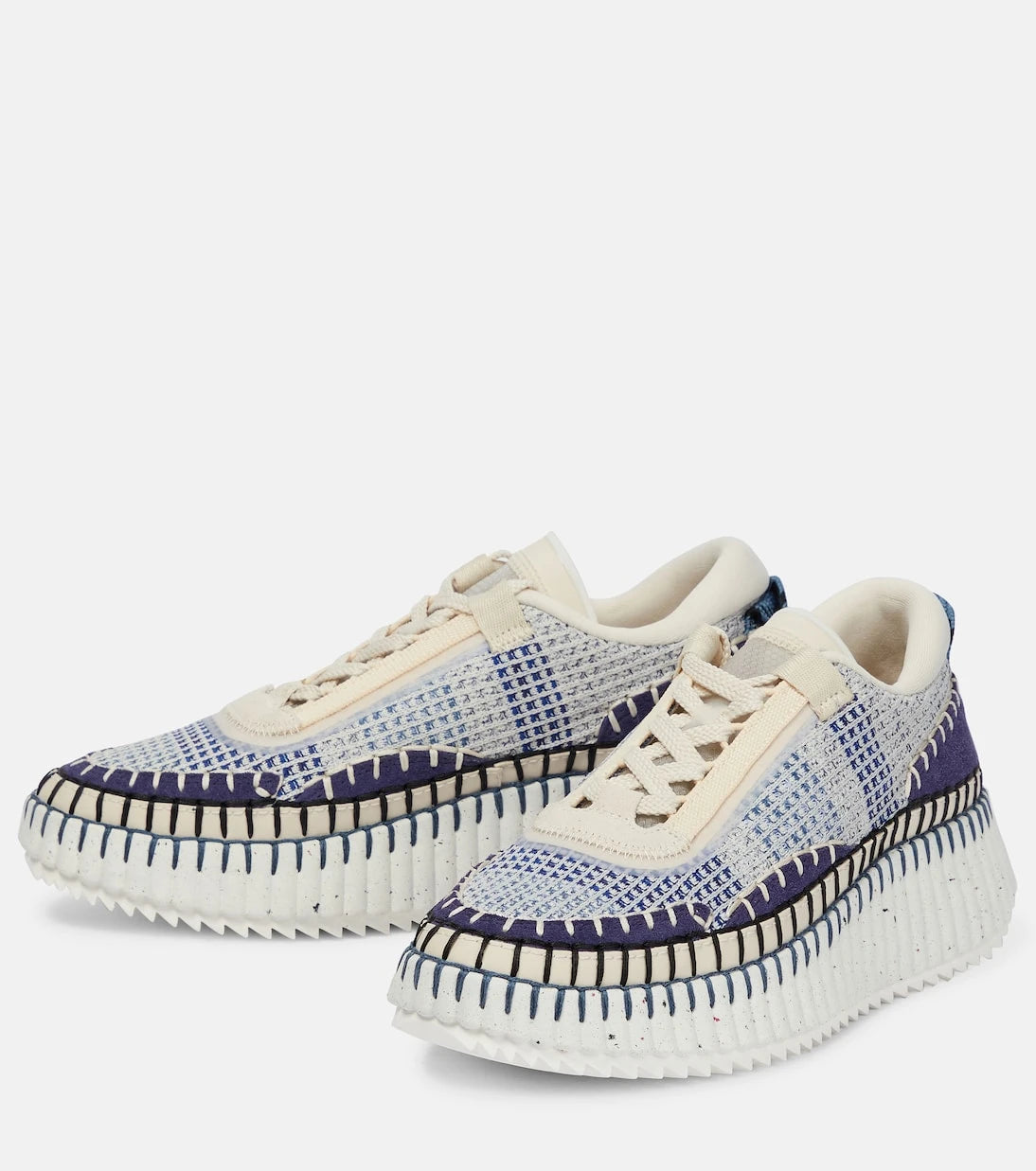 Chloé - Nama mesh sneakers
